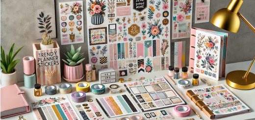 Trendy Planner Stickers and Accessories