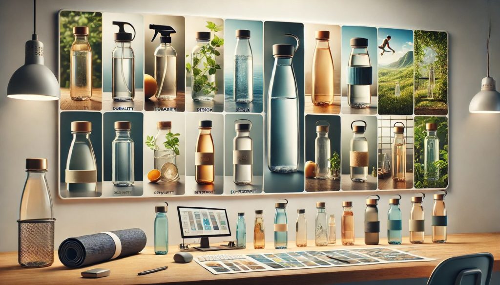 Types of Glass Water Bottles